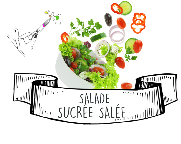 Cuisine et Recettes aux Huiles Essentielles : Salade sucrée salée